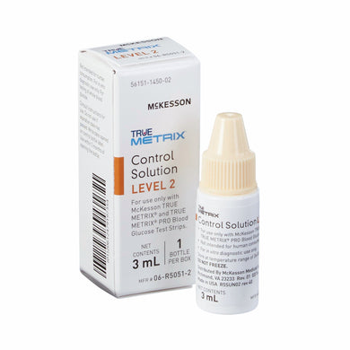 Control Solution McKesson TRUE METRIX® Blood Glucose Testing 3 mL Level 2