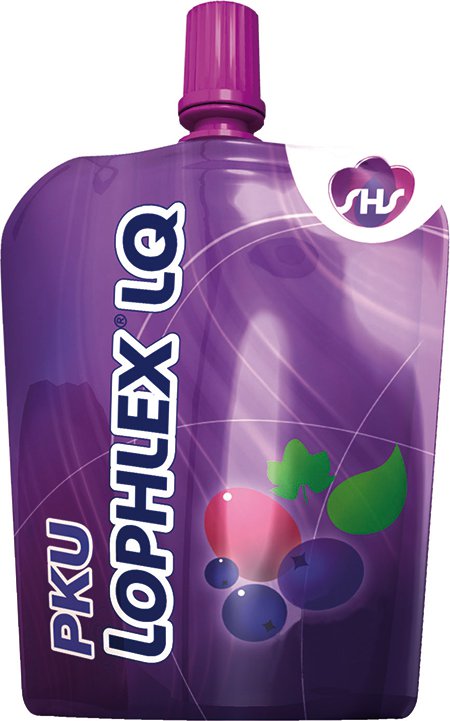  PKU Oral Supplement Lophlex® LQ Mixed Berry Flavor 125 mL Individual Packet Ready to Use 