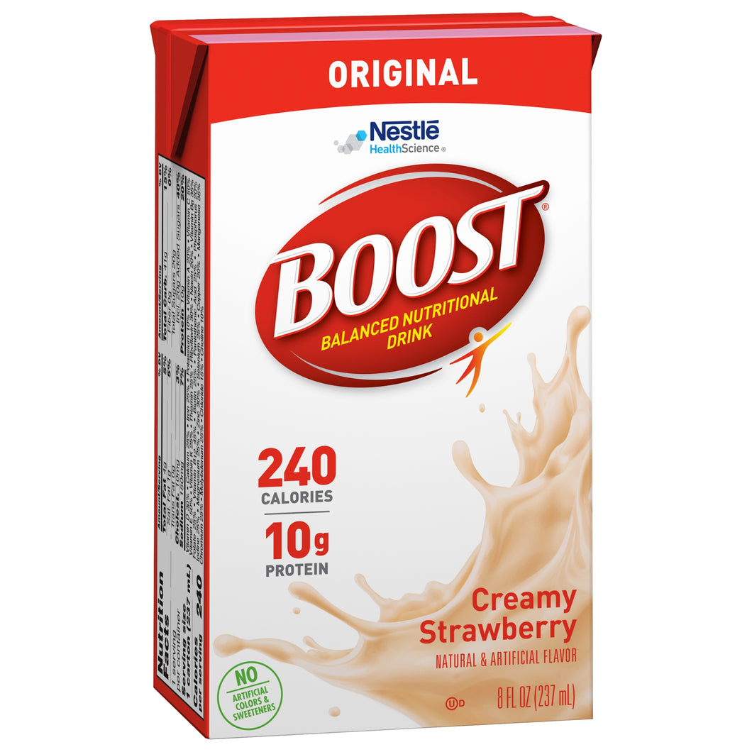  Oral Supplement Boost® Creamy Strawberry Flavor Ready to Use 8 oz. Carton 
