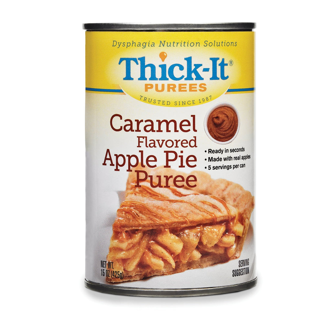  Puree Thick-It® 15 oz. Can Caramel Apple Pie Flavor Ready to Use Puree Consistency 