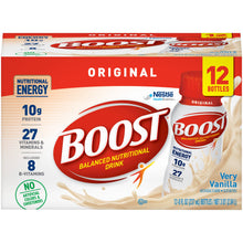 Load image into Gallery viewer,  Oral Supplement Boost® Original Very Vanilla Flavor Ready to Use 8 oz. Bottle 
