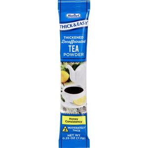  Decaffeinated Beverage Thickener Thick & Easy® 0.25 oz. Individual Packet Tea Flavor Powder Honey Consistency 