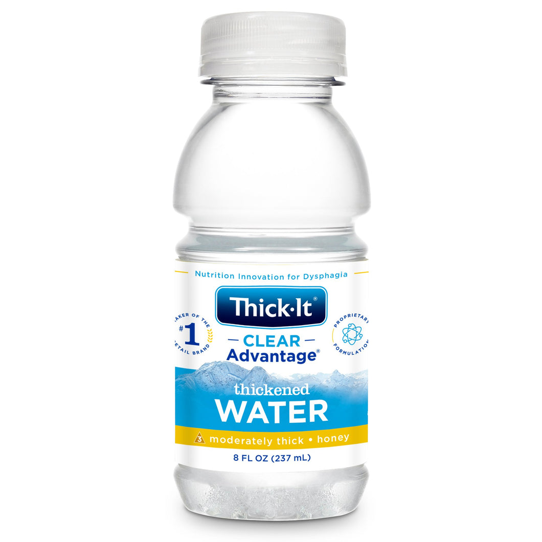  Thickened Water Thick-It® Clear Advantage® 8 oz. Bottle Unflavored Ready to Use Honey Consistency 