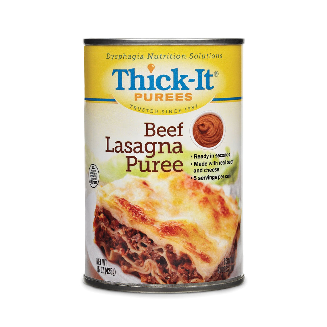  Puree Thick-It® 15 oz. Can Beef Lasagna Flavor Ready to Use Puree Consistency 