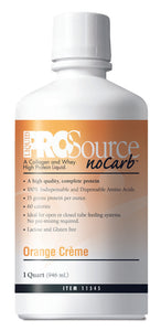  Protein Supplement ProSource NoCarb™ Orange Crème Flavor 32 oz. Bottle Ready to Use 