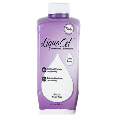  Oral Protein Supplement LiquaCel™ Grape Flavor Ready to Use 32 oz. Bottle 