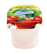 Load image into Gallery viewer,  Thickened Beverage Thick &amp; Easy® 4 oz. Portion Cup Apple Juice Flavor Ready to Use Honey Consistency 

