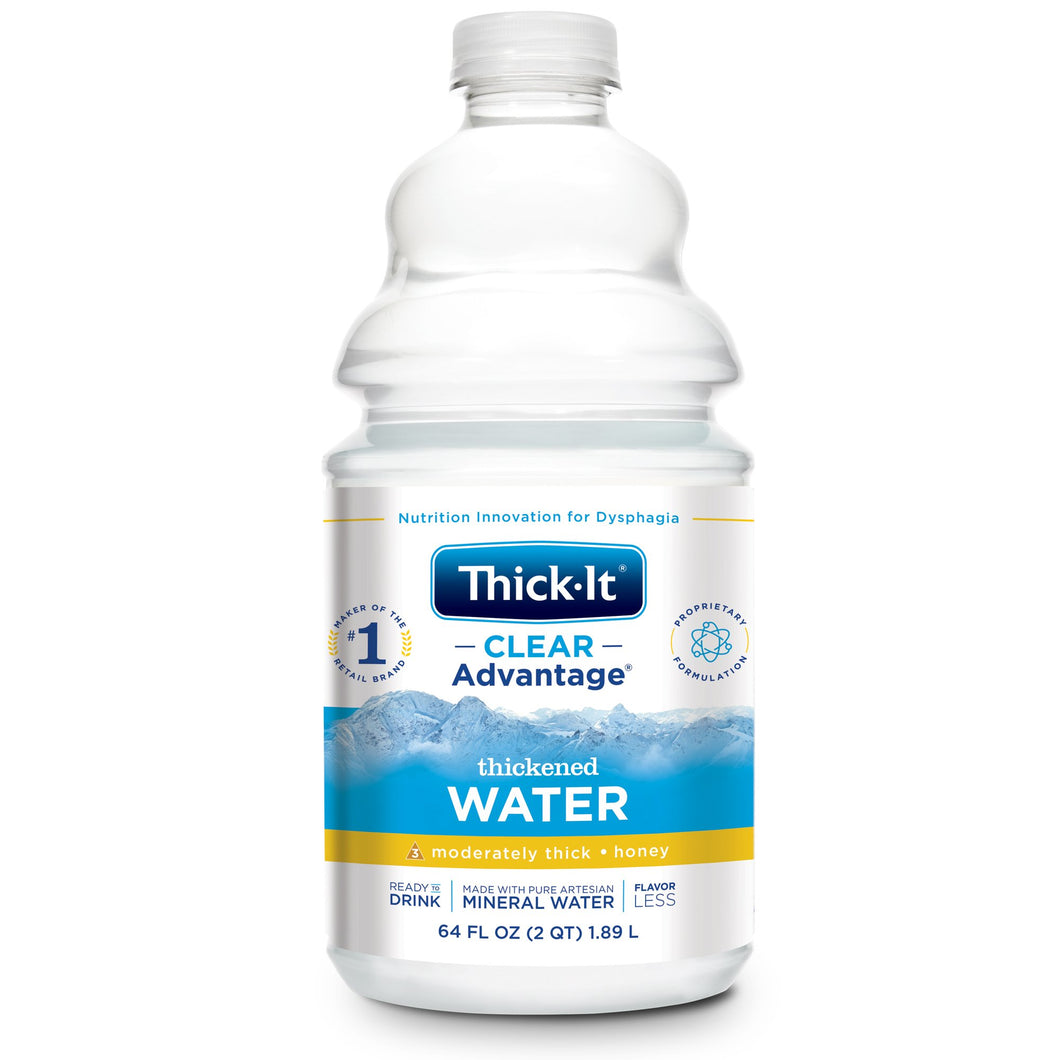  Thickened Water Thick-It® Clear Advantage® 64 oz. Bottle Unflavored Ready to Use Honey Consistency 