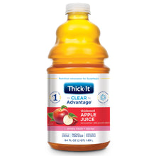 Load image into Gallery viewer,  Thickened Beverage Thick-It® Clear Advantage® 64 oz. Bottle Apple Flavor Ready to Use Nectar Consistency 
