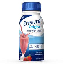 Load image into Gallery viewer,  Oral Supplement Ensure® Original Strawberry Flavor Ready to Use 8 oz. Bottle 
