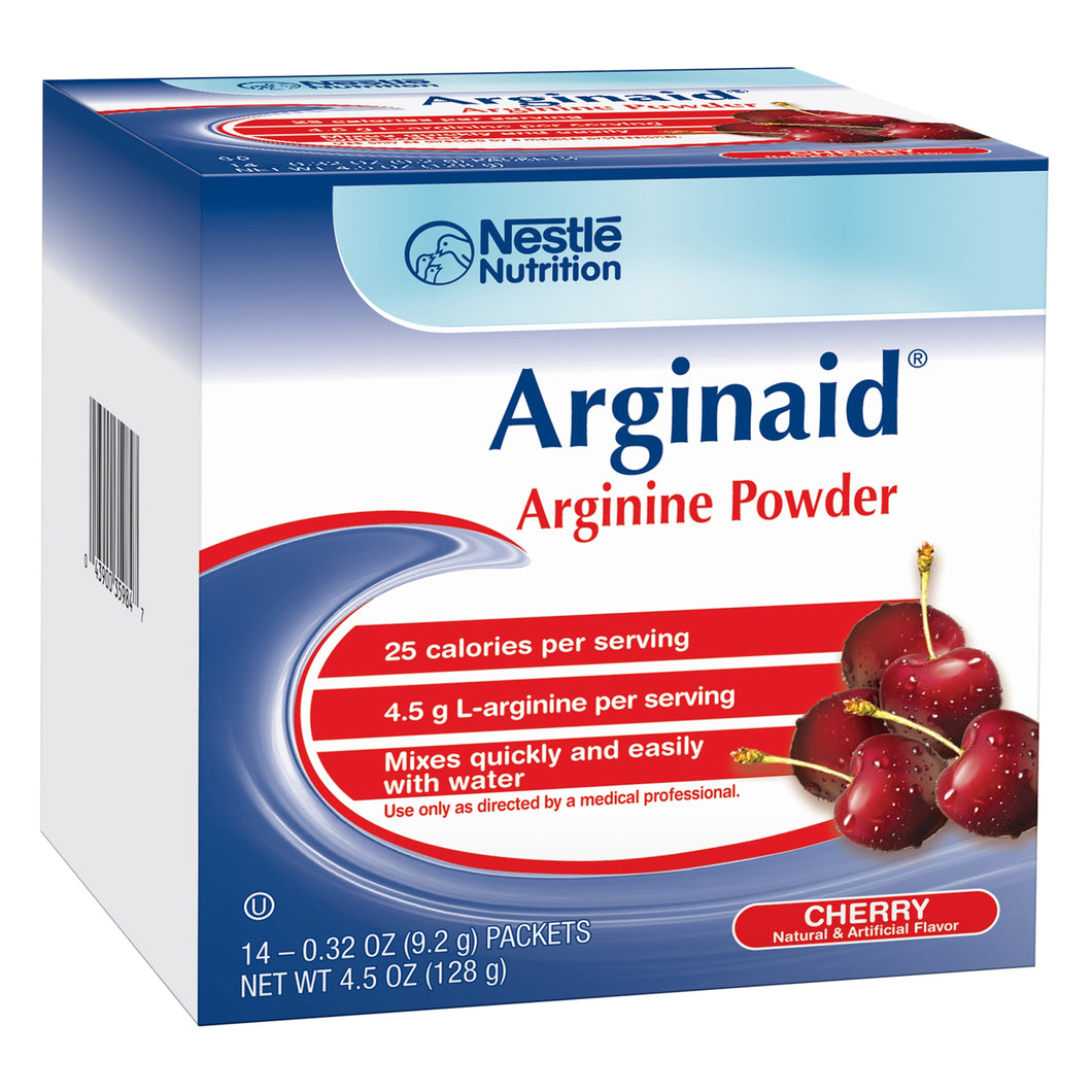  Arginine Supplement Arginaid® Cherry Flavor .32 oz. Individual Packet Powder 
