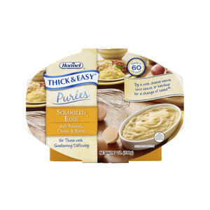 Puree Thick & Easy® Purees 7 oz. Tray Scrambled Eggs / Potatoes Flavor Ready to Use Puree Consistency 