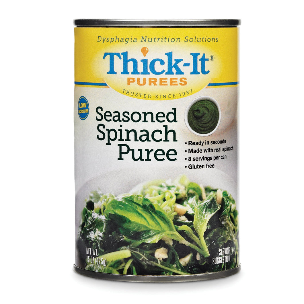  Puree Thick-It® 15 oz. Can Spinach Flavor Ready to Use Puree Consistency 
