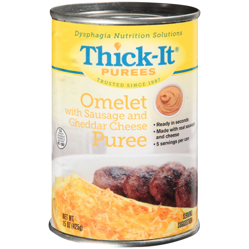  Puree Thick-It® 15 oz. Can Sausage / Cheese Omelet Flavor Ready to Use Puree Consistency 