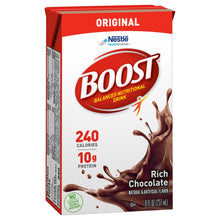 Load image into Gallery viewer,  Oral Supplement Boost® Rich Chocolate Flavor Ready to Use 8 oz. Carton 
