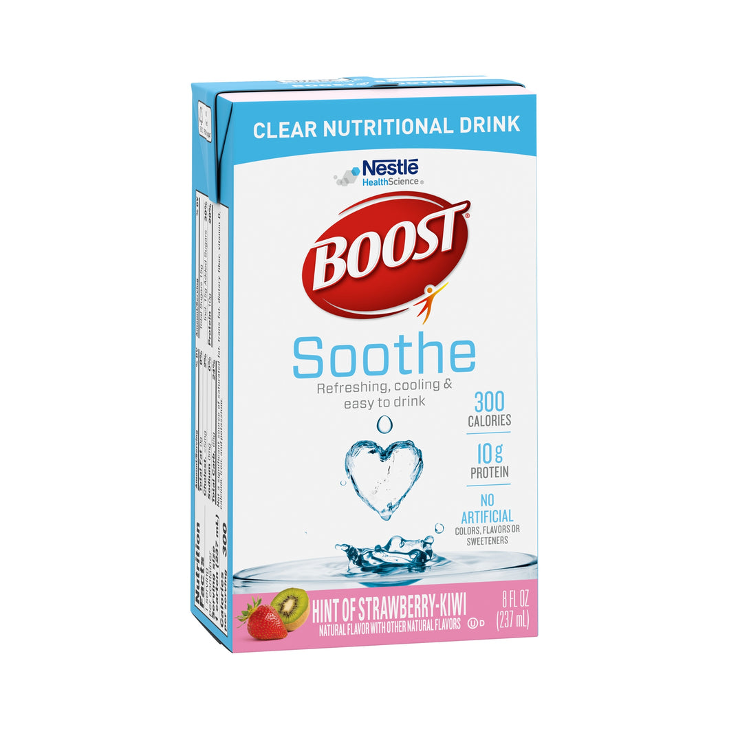  Oral Supplement Boost® Soothe Strawberry Kiwi Flavor Ready to Use 8 oz. Carton 