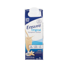 Load image into Gallery viewer,  Oral Supplement Ensure® Vanilla Flavor Ready to Use 8 oz. Carton 
