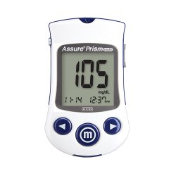 Blood Glucose Meter Assure® Prism Multi 5 Second Results Stores Up To 500 Results , 7 , 14 , and 30 Day Averaging Auto Coding