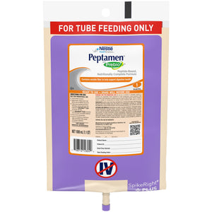  Tube Feeding Formula Peptamen® with Prebio1™ 33.8 oz. Bag Ready to Hang Unflavored Adult 