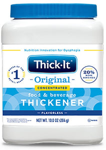  Food and Beverage Thickener Thick-It® Original Concentrated 10 oz. Canister Unflavored Powder Consistency Varies By Preparation 