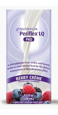  PKU Oral Supplement Periflex® LQ Berry Cream Flavor 8.5 oz. Pouch Ready to Use 