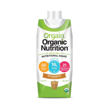 Load image into Gallery viewer,  Oral Supplement Orgain® Organic Nutritional Shake Iced Café Mocha Flavor Ready to Use 11 oz. Carton 
