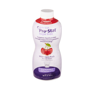  Protein Supplement Pro-Stat® Sugar-Free Wild Cherry Punch Flavor 30 oz. Bottle Ready to Use 