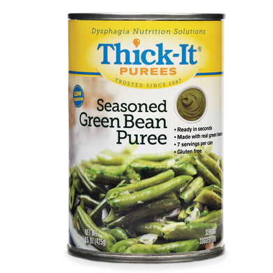  Puree Thick-It® 15 oz. Can Seasoned Green Bean Flavor Ready to Use Puree Consistency 