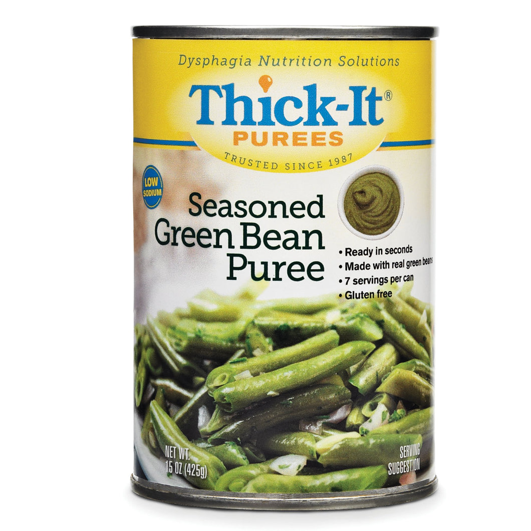  Puree Thick-It® 15 oz. Can Seasoned Green Bean Flavor Ready to Use Puree Consistency 