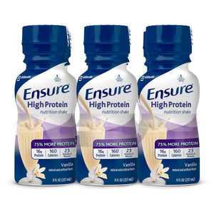  Oral Supplement Ensure® High Protein Vanilla Flavor Ready to Use 8 oz. Bottle 