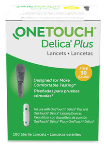 Lancet OneTouch® Silicone Coated Lancet Needle 30 Gauge