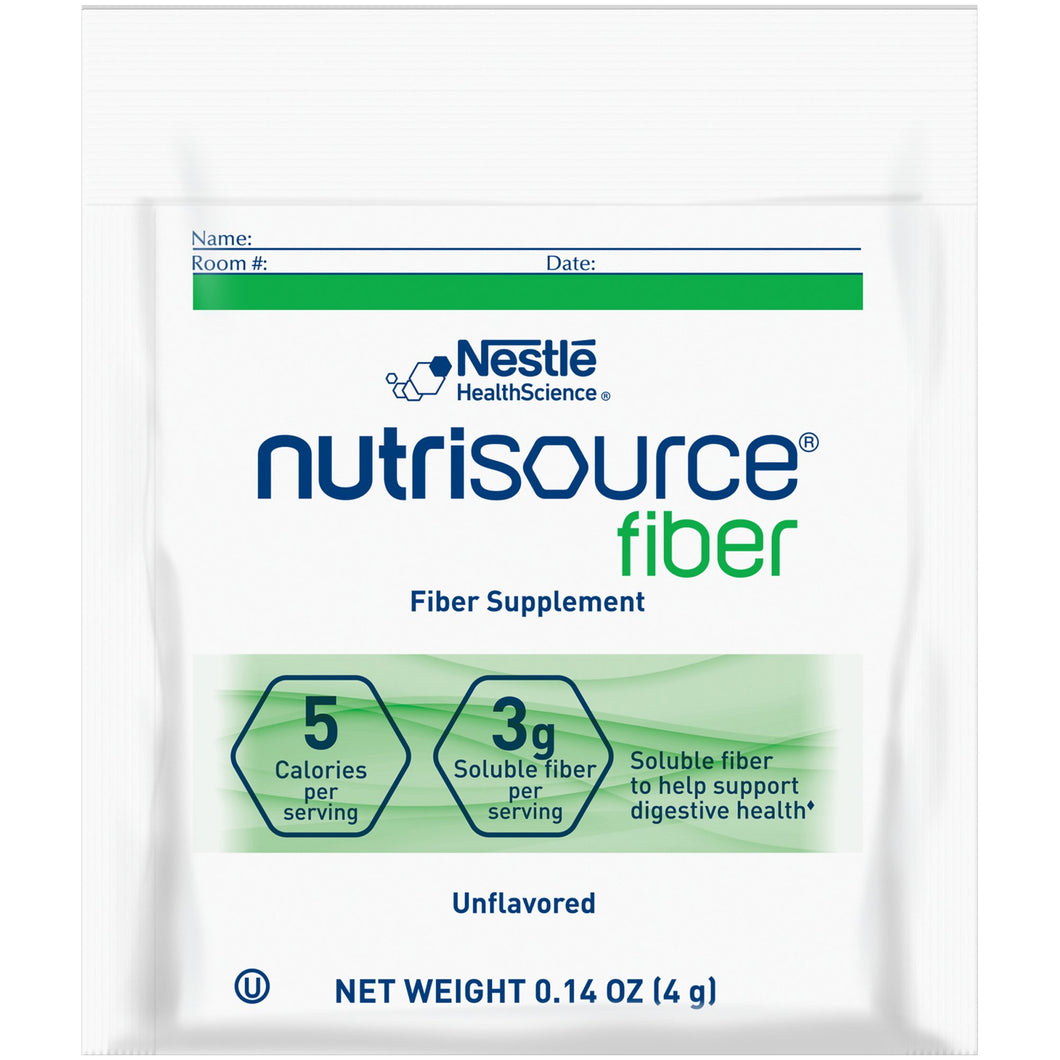  Oral Supplement Nutrisource® Fiber Unflavored Powder 4 Gram Individual Packet 
