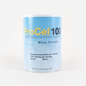  Whey Protein Supplement ProCel® 100 Vanilla Flavor 26.5 oz. Can Powder 