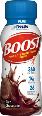  Oral Supplement Boost® Plus Rich Chocolate Flavor Ready to Use 8 oz. Bottle 