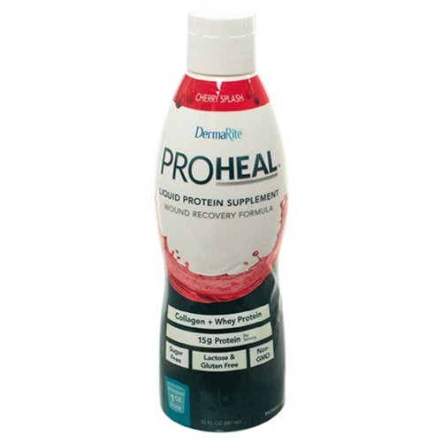  Oral Protein Supplement / Tube Feeding Formula ProHeal™ Cherry Splash Flavor Ready to Use 1 oz. Bottle 