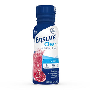  Oral Protein Supplement Ensure® Clear Blueberry Pomegranate Flavor Ready to Use 10 oz. Bottle 