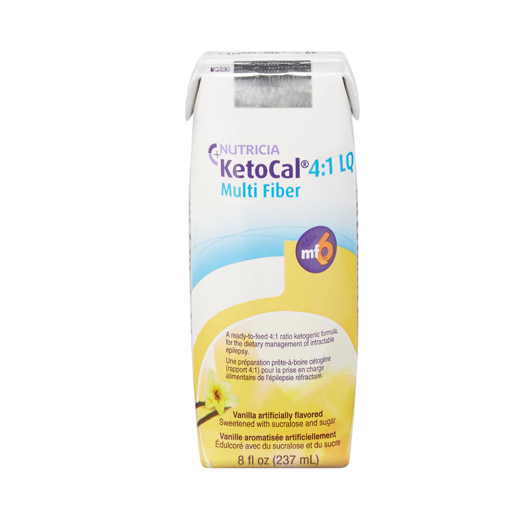  Oral Supplement KetoCal® 4:1 LQ Vanilla Flavor Ready to Use 8 oz. Carton 