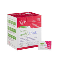 Load image into Gallery viewer,  Food and Beverage Thickener SimplyThick® Easy Mix 6 Gram Individual Packet Unflavored Gel Nectar Consistency 

