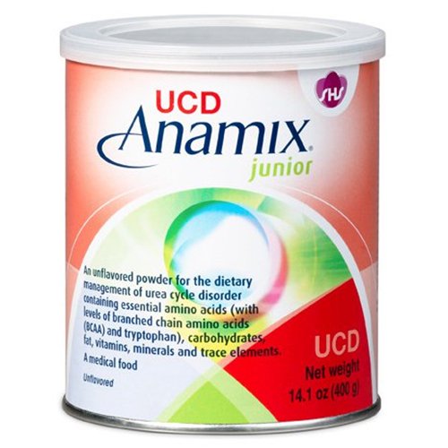  Urea Cycle Disorder Oral Supplement UCD Anamix Junior Vanilla Flavor 14 oz. Can Powder 