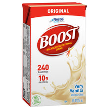 Load image into Gallery viewer,  Oral Supplement Boost® Very Vanilla Flavor Ready to Use 8 oz. Carton 
