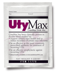  Urinary Health Supplement UtyMax® CranMax® Cranberry Flavor Powder 5 Gram Individual Packet 