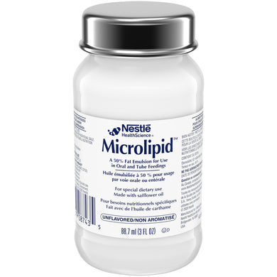  Oral Supplement Microlipid™ Unflavored Ready to Use 3 oz. Bottle 