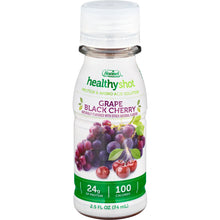Load image into Gallery viewer,  Oral Protein Supplement Healthy Shot® Double Protein Grape Black Cherry Flavor Ready to Use 2.5 oz. Bottle 
