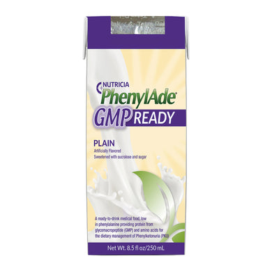  PKU Oral Supplement PhenylAde® GMP READY Neutral Flavor 8.5 oz. Carton Ready to Use 