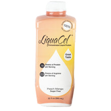 Load image into Gallery viewer,  Oral Protein Supplement LiquaCel™ Peach Mango Flavor Ready to Use 32 oz. Bottle 
