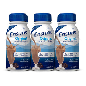  Oral Supplement Ensure® Original Coffee Latte Flavor Ready to Use 8 oz. Bottle 