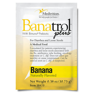  Oral Supplement Banatrol® Plus Banana Flavor Powder 10.75 Gram Individual Packet 