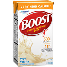 Load image into Gallery viewer,  Oral Supplement Boost® VHC Very Vanilla Flavor Ready to Use 8 oz. Carton 
