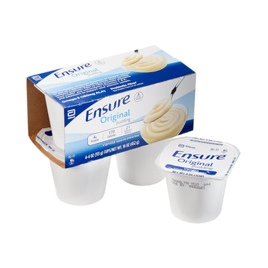  Oral Supplement Ensure® Pudding Vanilla Flavor Ready to Use 4 oz. Cup 