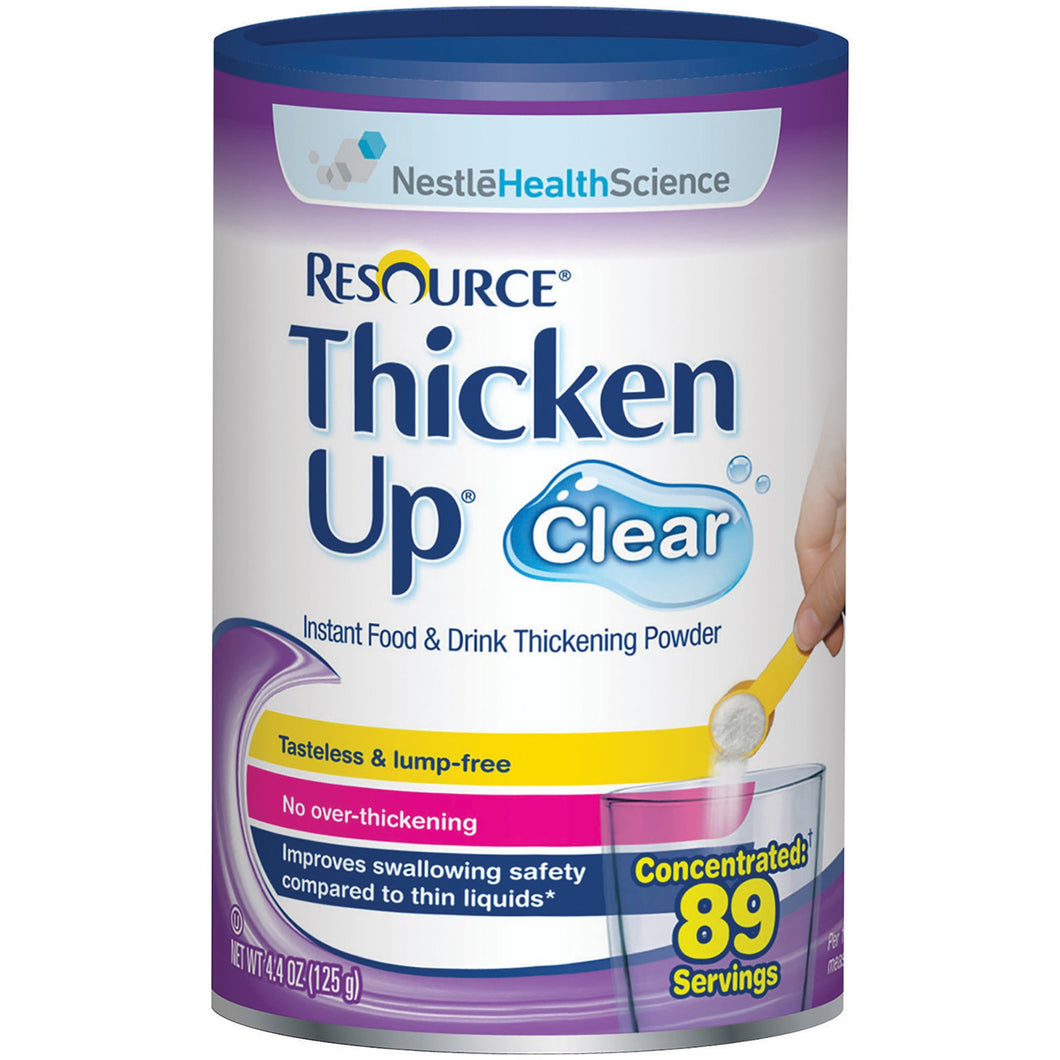  Food and Beverage Thickener Resource® Thickenup® Clear 4.4 oz. Canister Unflavored Powder Consistency Varies By Preparation 